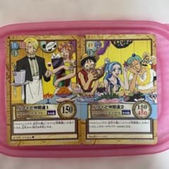 ONE PIECE カード ルフィと仲間達 2枚セット⭐︎クリスマスキャロル