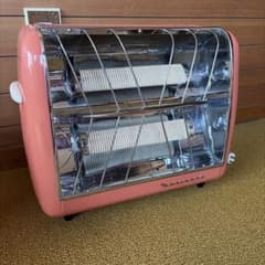 National 電気ヒーター レトロ ピンク - メルカリ