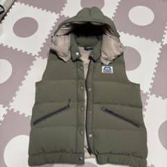 Mountain Equipment フード付きダウンベスト Mのサムネイル