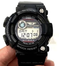g-shockフロッグマンGWH1000 ソーラーブラック 腕時計のサムネイル