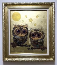 SALE【F6号】ジミー大西（アフリカ）手描き/表裏サイン有/油彩