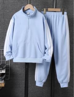 【サブカル】水色ジャージ　セットアップ【地雷】のサムネイル