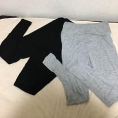 マタニティ レギンス 2枚セットのサムネイル