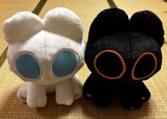 しろろとくろろBIGぬいぐるみ　bigぬいぐるみ