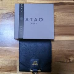 ATAO ロトロトリヨンブラック 二つ折り財布のサムネイル