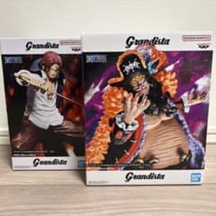 ワンピース Grandista シャンクス ティーチ フィギュア 2体セットのサムネイル