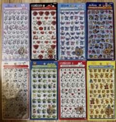 【正規品】ボンボンドロップシール　ディズニーmini コンプリート　8種セットのサムネイル