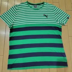 PUMA ストライプ Tシャツ XXLのサムネイル