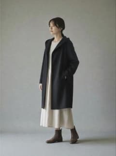 大きいサイズ 15号 greennoutグリーンノート圧縮天竺ウールコート 大きいサイズ 15号 greennoutグリーンノート圧縮天竺ウールコート