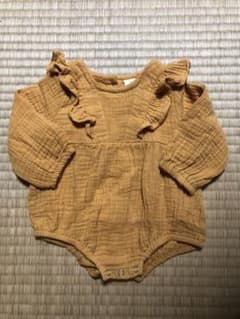 韓国子ども服 ロンパース コットン 未使用のサムネイル