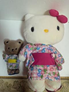 サンリオ ハローキティ 浴衣 ぬいぐるみのサムネイル