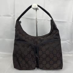 GUCCI ワンショルダーバッグ　GG柄　ナイロンキャンバス　001 3380 GUCCI ワンショルダーバッグ GG柄 ナイロンキャンバス 001 3380 - メルカリ
