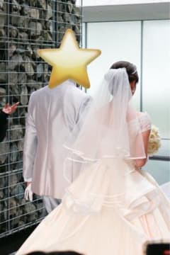 ウェディングベール　ホワイト　2層　結婚式のサムネイル