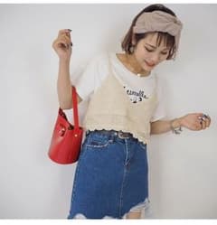 かぎ編みビスチェのサムネイル