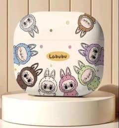 在庫一掃！AirPods3 ケース ラブブ　labubu マルチカラー かわいいのサムネイル