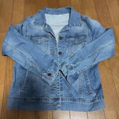デニムジャケット インディゴブルー Lのサムネイル