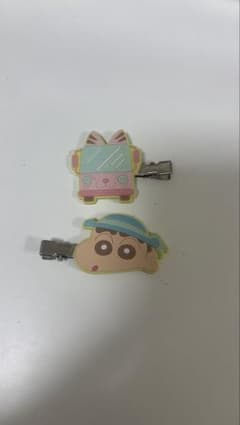 クレヨンしんちゃん 前髪クリップ 2個セットのサムネイル