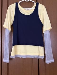 LOWRYS FARM レイヤード風 長袖 カットソーのサムネイル