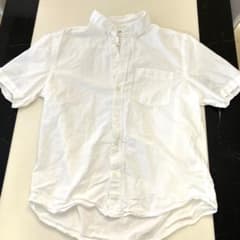 H&M ボタンダウン半袖シャツ白のサムネイル
