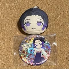 鬼滅の刃 ナムコ ミニゲーム ホログラム ホロ ハート缶バッジ 胡蝶しのぶ 鬼滅の刃 ナムコ ミニゲーム 胡蝶しのぶ B賞 ハート缶バッジ