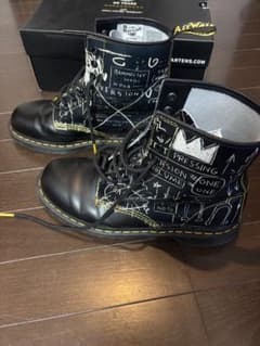 Dr. Martens×バスキア　コラボワークブーツのサムネイル