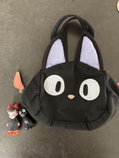 魔女の宅急便　ジジ　キキ　指人形　バッグ