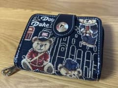 財布 テディベア 折りたたみ財布 ミニ財布のサムネイル