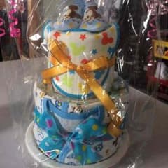 出産祝い 男の子 おむつケーキのサムネイル