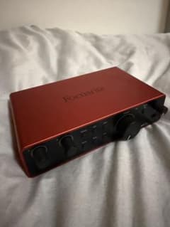 Focusrite Scarlett 2i2 gen4(第4世代)