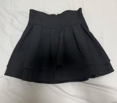 ミシェルマカロン美脚スカート 黒 Sサイズのサムネイル