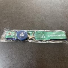 NEC GREEN ROCKETS（グリーンロケッツ）リール付きネックストラップ