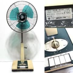 レア首振り角度設定 当時高級モデル ♪ 日立 H-642 30cm ヴィンテージ レア首振り角度設定 当時高級モデル ♪ 日立 H-642 30cm ヴィンテージ