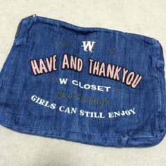 Ｗ CLOSETクラッチバッグのサムネイル