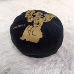 【希少品】CA4LA ANGEL BERET (CAW00492) ネイビー