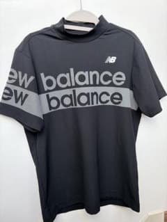 ［美品］New Balance ハイネックシャツ M ブラックのサムネイル