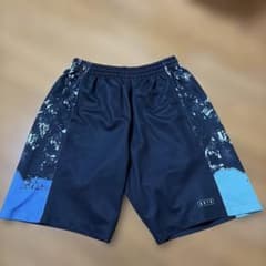 AKTR バスケットボールパンツ Lサイズ ブラック/ブルーのサムネイル