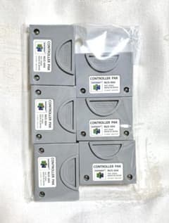 送料込み】ニンテンドー64 コントローラーパック(NUS-004)6個セット