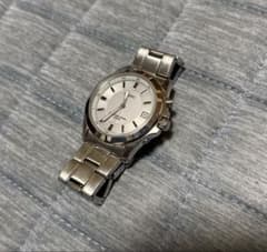 SEIKO セイコー 7B22-0AY0 ソーラー電波 デイト シルバー 腕時計 