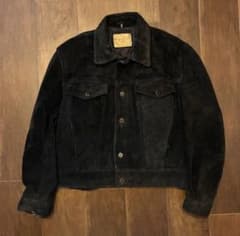 80s uk vintage REAL LEATHERスウェードレザージャケットのサムネイル