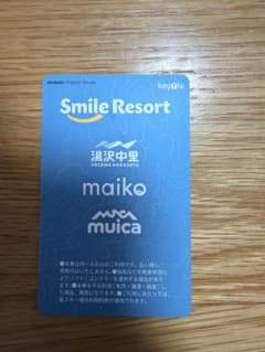 【即日配送】舞子スノーリゾート 湯沢中里　MUICA 1dayパス 大人のサムネイル