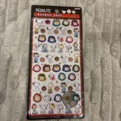 スヌーピーミニボンボンドロップシールのサムネイル