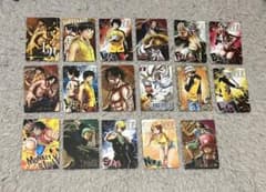 ONE PIECE 메모리얼 로그 카드 17장