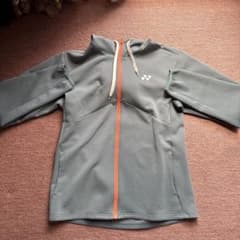 YONEX ウォームアップパーカー グレーのサムネイル