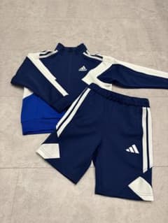 adidas キッズ ジャージ ハーフパンツのサムネイル