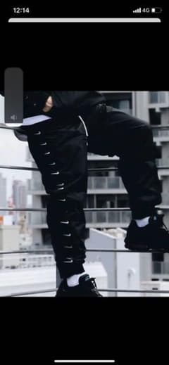 かよ様専用ナイキ　woven pants ウーブンパンツ　swooshのサムネイル