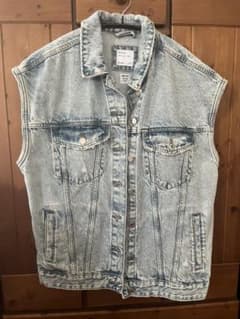 Bershka ベルシュカ　デニムジャケットベスト Gジャンのサムネイル