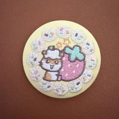 サンリオキャラクターズ 刺繍缶バッジ コロコロクリリンのサムネイル