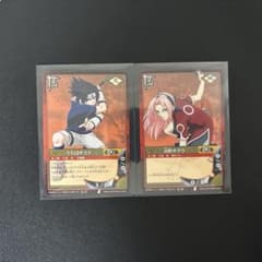 初期 NARUTO ナルトカードゲーム 忍-47 サスケ 忍-48 サクラ - メルカリ