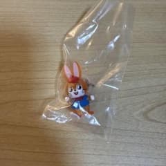 【未使用】クッピーラムネうさぎ マスコット キーホルダー カプセルトイのサムネイル