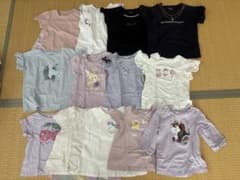 女の子用Tシャツ　おまとめ　夏服のサムネイル